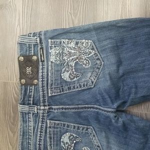 Miss Me Fleur De Lis Jeans